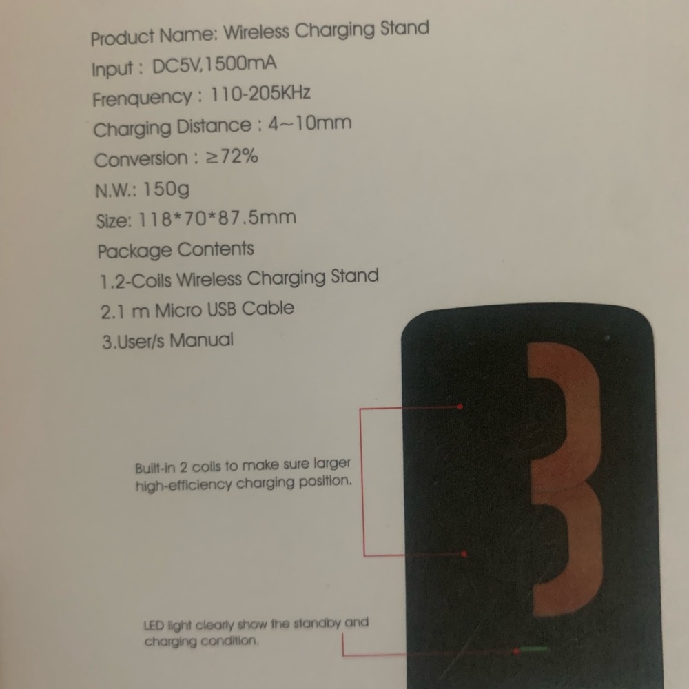 WIRELESS CHARGER - Picture 6 of 6